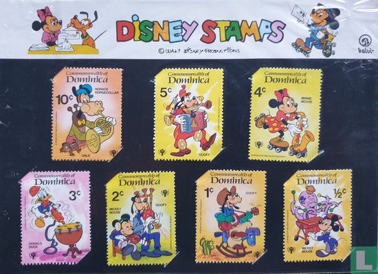 Disney stamps  