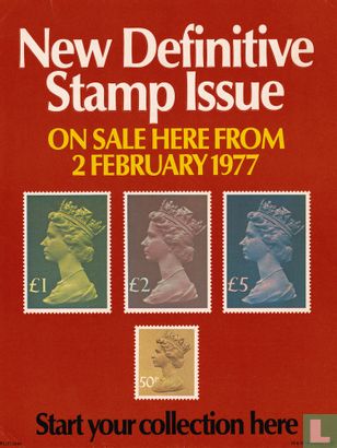 New Definitive Stamp Issue