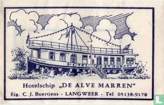 Hotelschip "De Alve Marren" - Image 1
