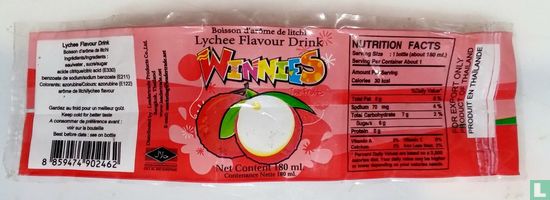 Winnies 180ml lychee flavour drink