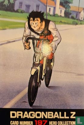 Gohan Riding a Bike