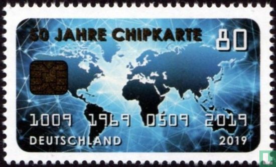 50 years chip card