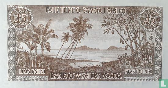 Samoa 5 Pfund - Bild 2