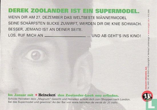05399 - Zoolander / Heineken - Afbeelding 2