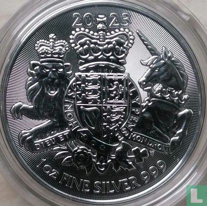 United Kingdom 2 pounds 2023 "Royal Arms" - Image 1