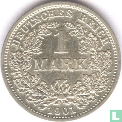 Duitse Rijk 1 mark 1901 (1901/800) - Afbeelding 1