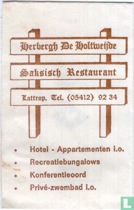 Herbergh De Holtweijde Saksisch Restaurant - Afbeelding 1