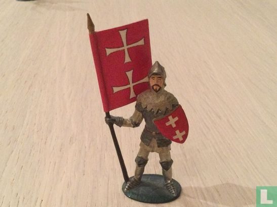 Knight with banner - Image 1
