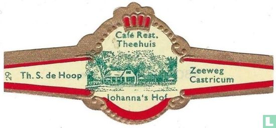 Café Rest. Theehuis Johanna's Hof - Th. S. de Hoop - Zeeweg Castricum - Afbeelding 1