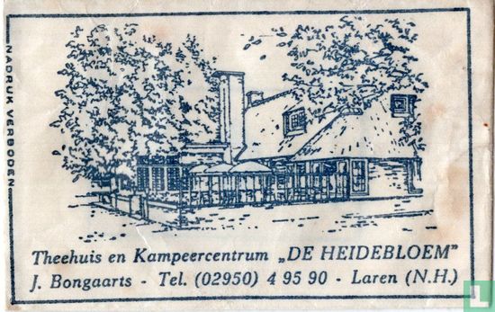 Theehuis en Kampeercentrum "De Heidebloem" - Afbeelding 1