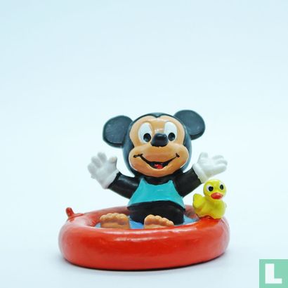 Mickey-baby in zwembadje - Afbeelding 1
