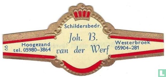 Schildersbedr. Joh. B. van der Werf - Hoogezand tel. 05980-3864 - Westerbroek 05904-281 - Image 1
