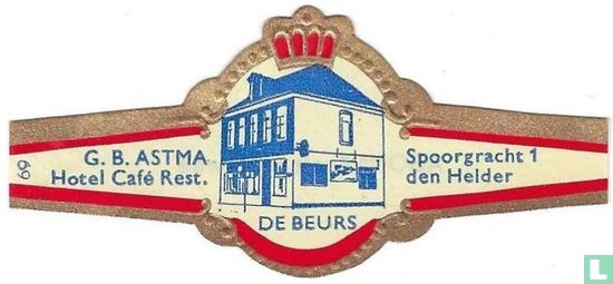 De Beurs - G. B. Astma Hotel Café Rest. - Spoorgracht 1 den Helder - Bild 1