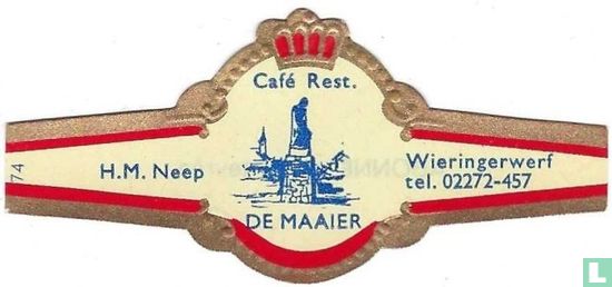 Café Rest. De Maaier - H.M. Neep - Wieringerwerf tel. 02272-457 - Image 1