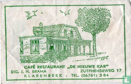 Café Restaurant "De Nieuwe Kar" - Image 1