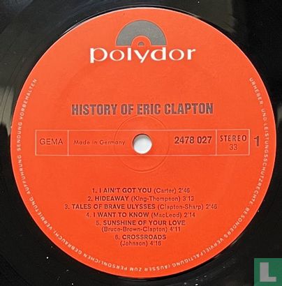 History of Eric Clapton - Image 3