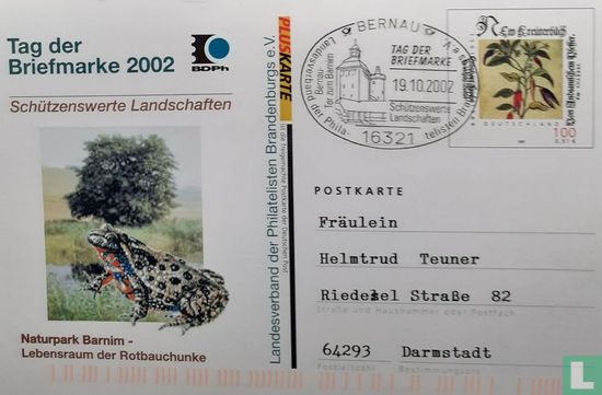 Stamp Day 2002 Brandenburg Philatelists