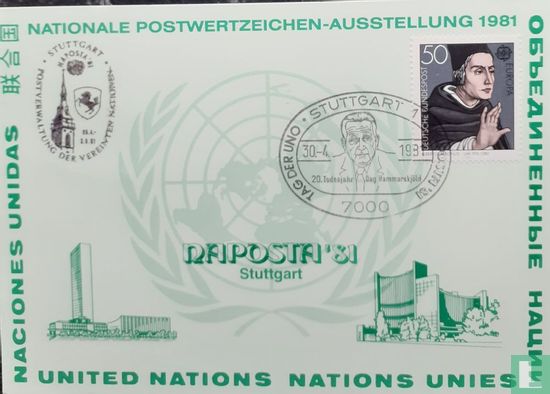 UN-Tag Naposta 1981 Stuttgart