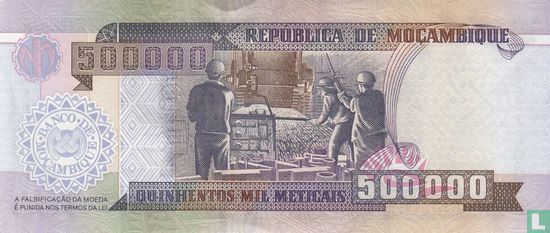 Mozambique 500.000 Meticais  - Afbeelding 2