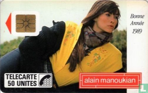 Alain Manoukian Bonne Année 1989  - Image 1