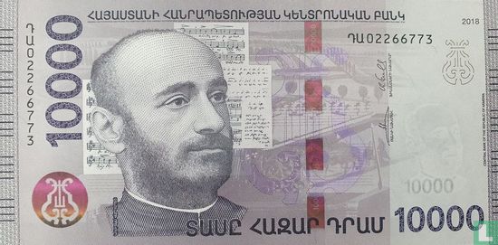 Armenien 10.000 Dram - Bild 1