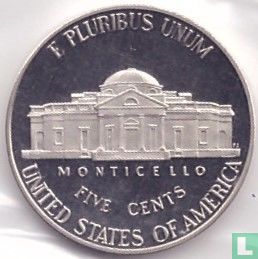United States 5 cents 2020 (PROOF - W) - Image 2