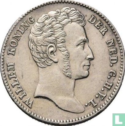 Dutch East Indies ½ gulden 1827 - Image 2