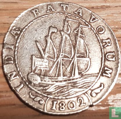 Dutch East Indies ½ gulden 1802 - Image 1