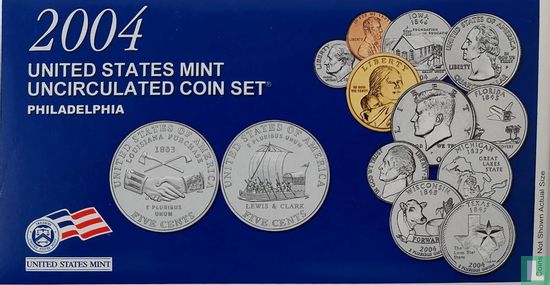 United States mint set 2004 (P) - Image 1