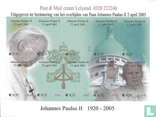 Overlijden Paus Johannes Paulus II