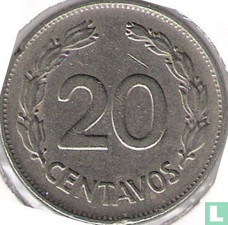 Ecuador 20 centavos 1971 - Afbeelding 2