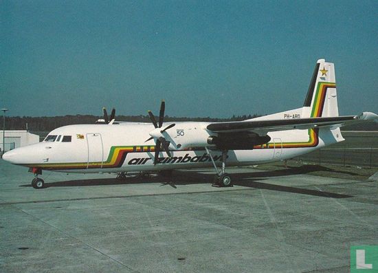 PH-ARD - Fokker 50 - Air Zimbabwe - Afbeelding 1