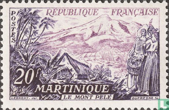 Mont Pele in Martinique
