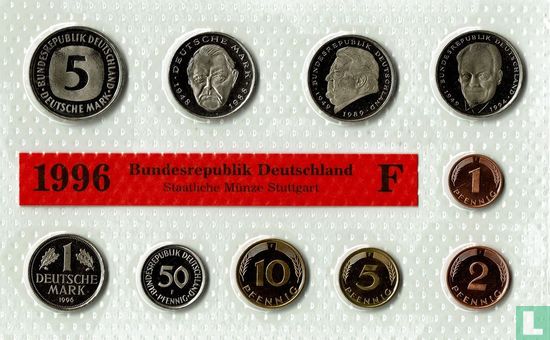 Allemagne coffret 1996 (F) - Image 1