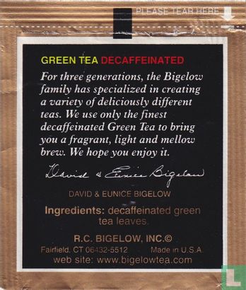 Green Tea Decaffeinated - Image 2