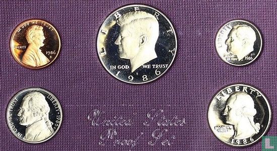 Vereinigte Staaten KMS 1986 (PP - 5 Münzen) - Bild 2
