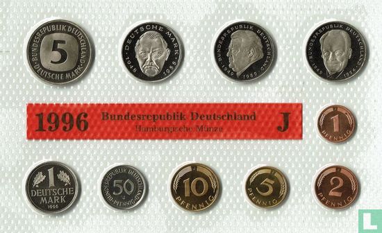 Allemagne coffret 1996 (J) - Image 1