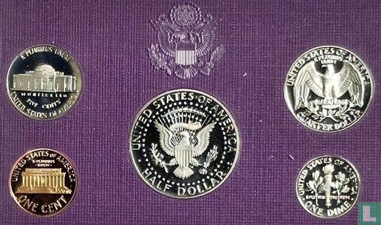 États-Unis coffret 1990 (BE - 5 monnaies) - Image 3