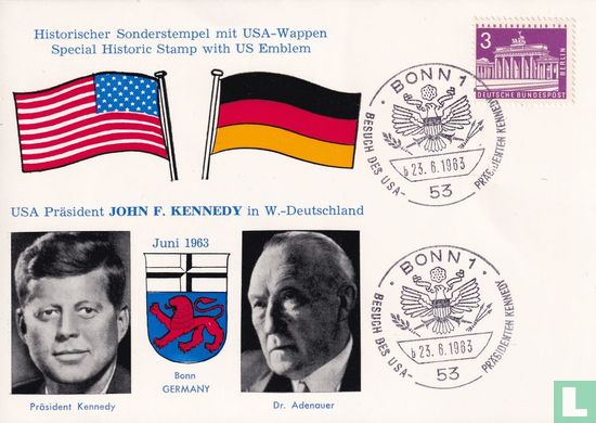 Staatsbezoek John F. Kennedy