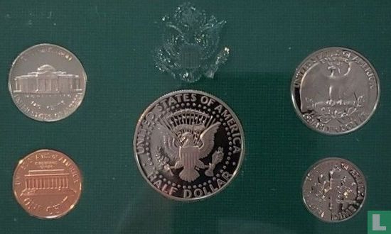 États-Unis coffret 1995 (BE - 5 monnaies) - Image 3