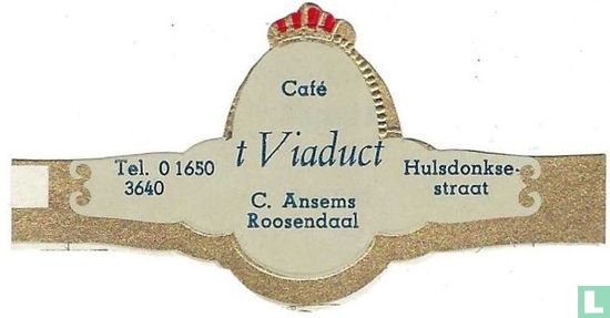 Café 't Viaduct C. Ansems Roosendaal - Tel. 01650-3640 - Hulsdonksestraat  - Image 1