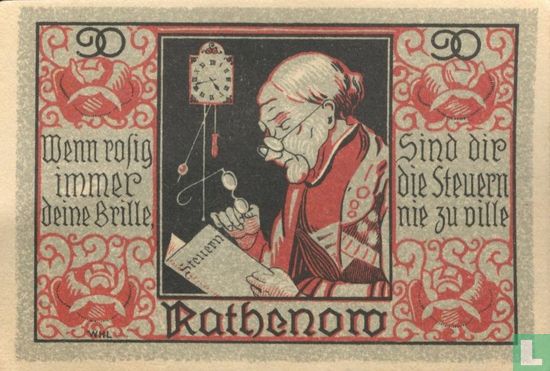 Rathenow, Stadt - 90 Pfennig (1) ND (1921) - Bild 2