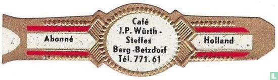 Café J.P. Würth-Steffes Berg-Betzdorf Tél. 771.61 - Abonné - Holland - Image 1