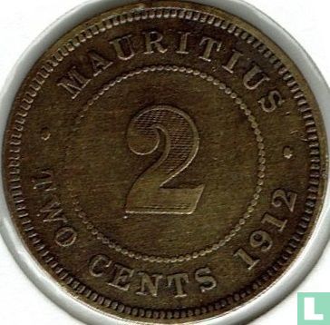 Mauritius 2 cent 1912 - Afbeelding 1