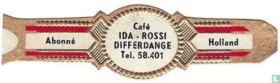 Café Ida-Rossi Differdange Tel. 58.401 - Abonné - Holland - Bild 1