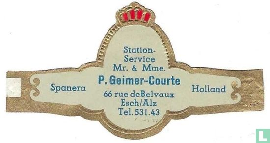 Station-Service Mr. & Mme. P. Geimer-Courte 66 rue de Belvaux Esch/Alz Tel. 531.43 - Spanera - Holland - Image 1