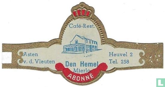 Café-Rest. Den Hemel Mierlo - Asten v.d. Vleuten - Heuvel 2 Tel. 258 - Image 1