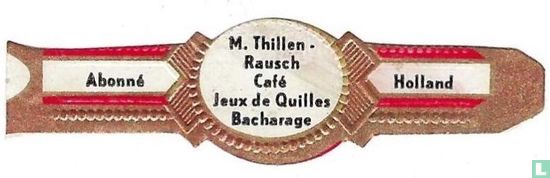 M. Thillen-Rausch Café Jeux de Quilles Bacharage - Abonné - Holland - Bild 1