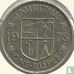 Mauritius 1 rupee 1978 - Image 1