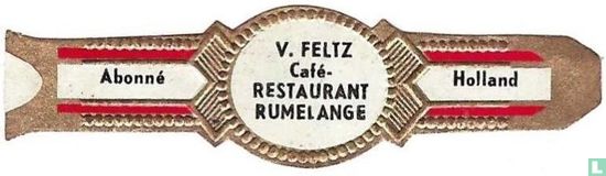 V. Feltz Café-restaurant Rumelange - Abonné - Holland - Afbeelding 1